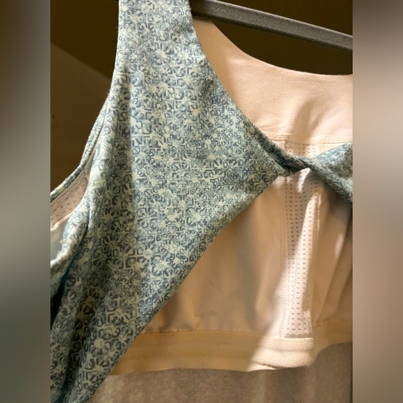 PRANA (REI) Skypath Breeze Mist Backless Dress w/Shelf Bra, LG - Picture 5 of 5